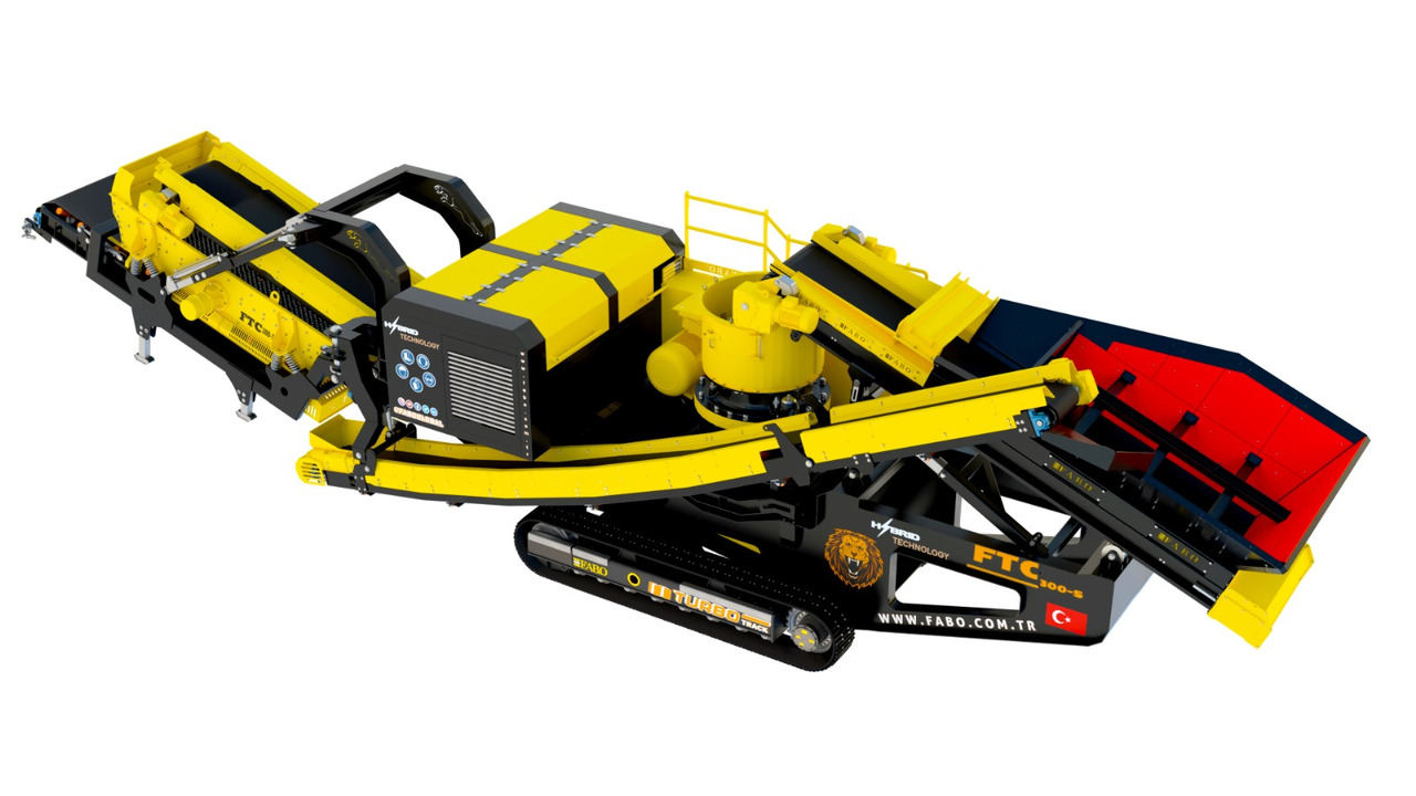 FABO Mobile crusher - Κινητός σπαστήρας: φωτογραφία 5 FABO Mobile crusher - Κινητός σπαστήρας: φωτογραφία 5