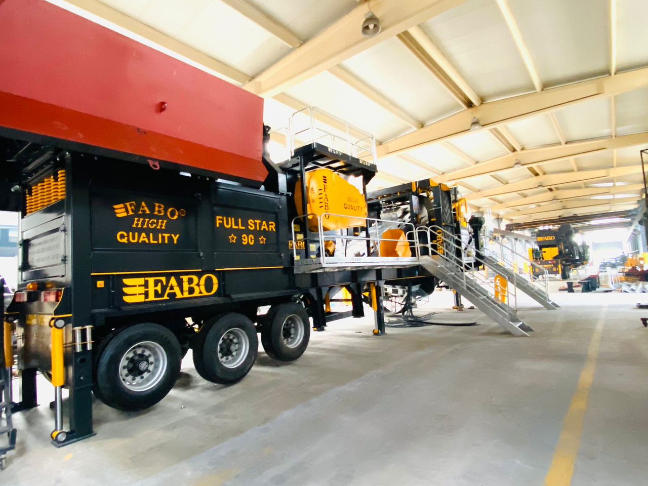 Καινούριο Κινητός σπαστήρας FABO Mobile crusher: φωτογραφία 7 Καινούριο Κινητός σπαστήρας FABO Mobile crusher: φωτογραφία 7