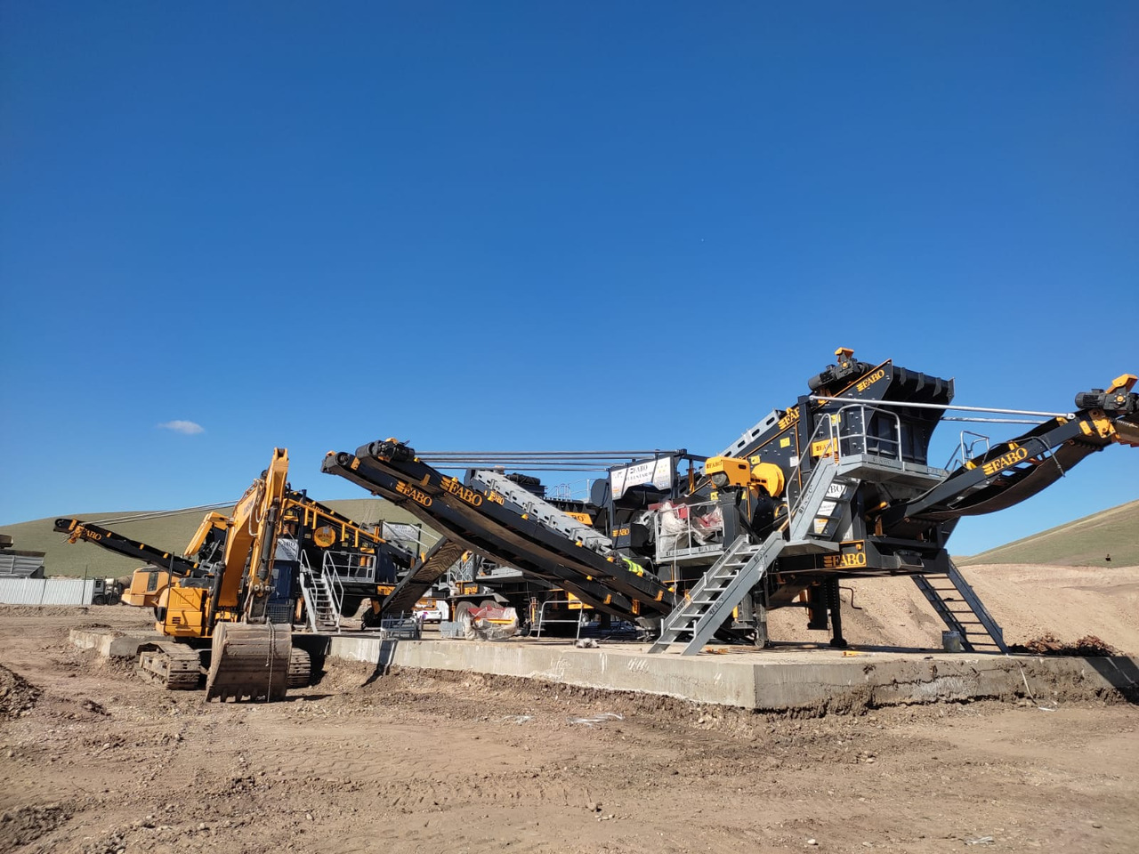 Καινούριο Κινητός σπαστήρας FABO Mobile crusher: φωτογραφία 10 Καινούριο Κινητός σπαστήρας FABO Mobile crusher: φωτογραφία 10