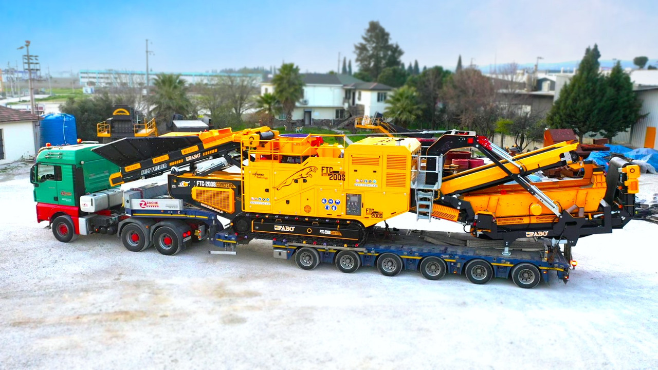 FABO Mobile crusher - Κινητός σπαστήρας: φωτογραφία 4 FABO Mobile crusher - Κινητός σπαστήρας: φωτογραφία 4