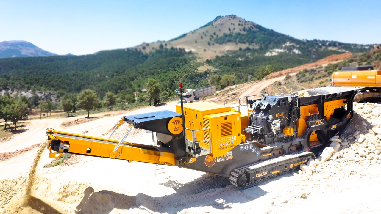 FABO Mobile crusher - Κινητός σπαστήρας: φωτογραφία 1 FABO Mobile crusher - Κινητός σπαστήρας: φωτογραφία 1