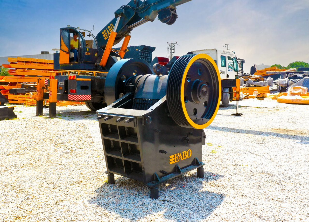 FABO jaw crusher - Θραυστήρας σιαγόνων: φωτογραφία 2 FABO jaw crusher - Θραυστήρας σιαγόνων: φωτογραφία 2