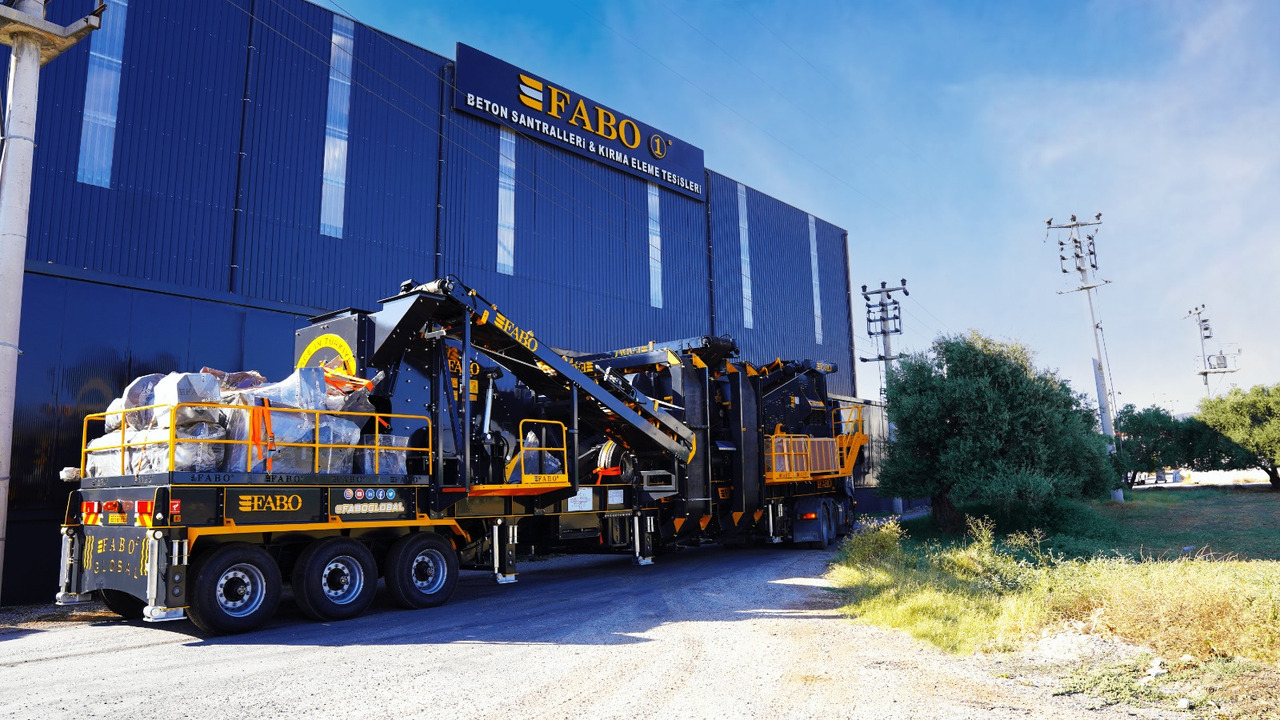 FABO mining machinery - crushing plant - Μηχάνημα ορυχείων: φωτογραφία 1 FABO mining machinery - crushing plant - Μηχάνημα ορυχείων: φωτογραφία 1