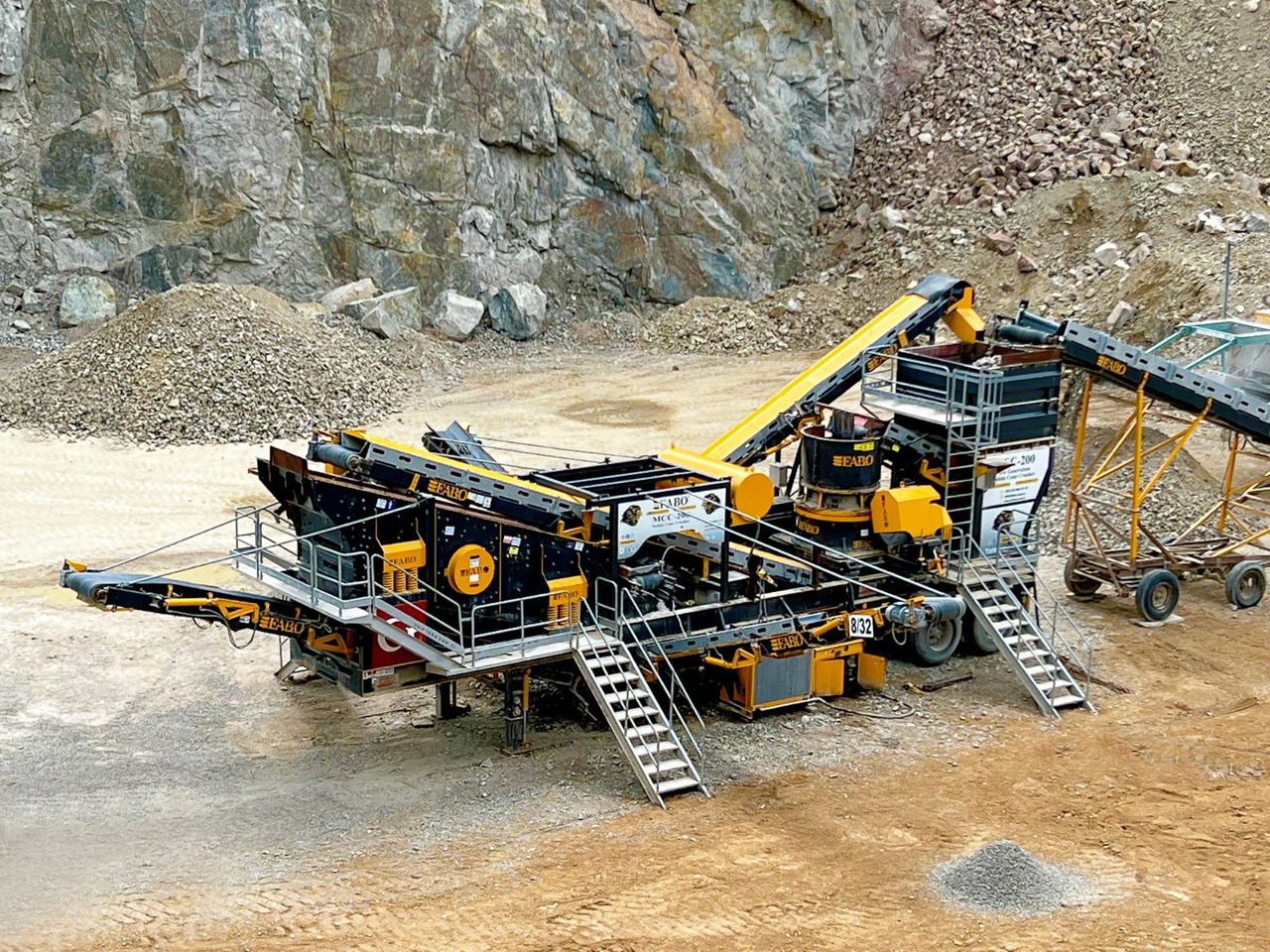FABO mining machinery - crushing plant - Μηχάνημα ορυχείων: φωτογραφία 4 FABO mining machinery - crushing plant - Μηχάνημα ορυχείων: φωτογραφία 4