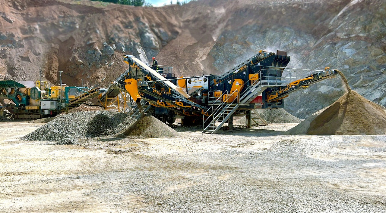 FABO mining machinery - crushing plant - Μηχάνημα ορυχείων: φωτογραφία 1 FABO mining machinery - crushing plant - Μηχάνημα ορυχείων: φωτογραφία 1