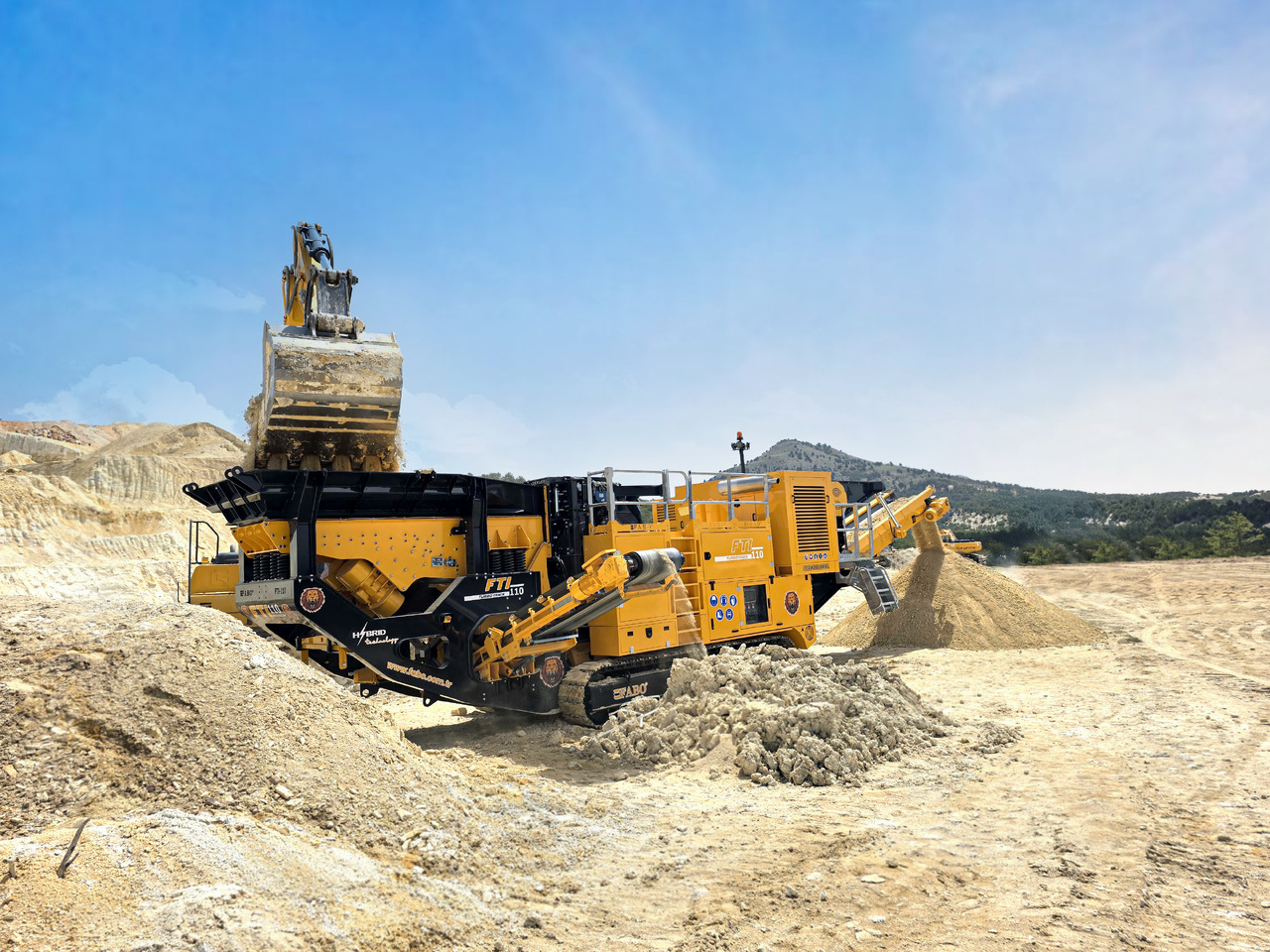 FABO mining machinery - crushing plant - Μηχάνημα ορυχείων: φωτογραφία 2 FABO mining machinery - crushing plant - Μηχάνημα ορυχείων: φωτογραφία 2