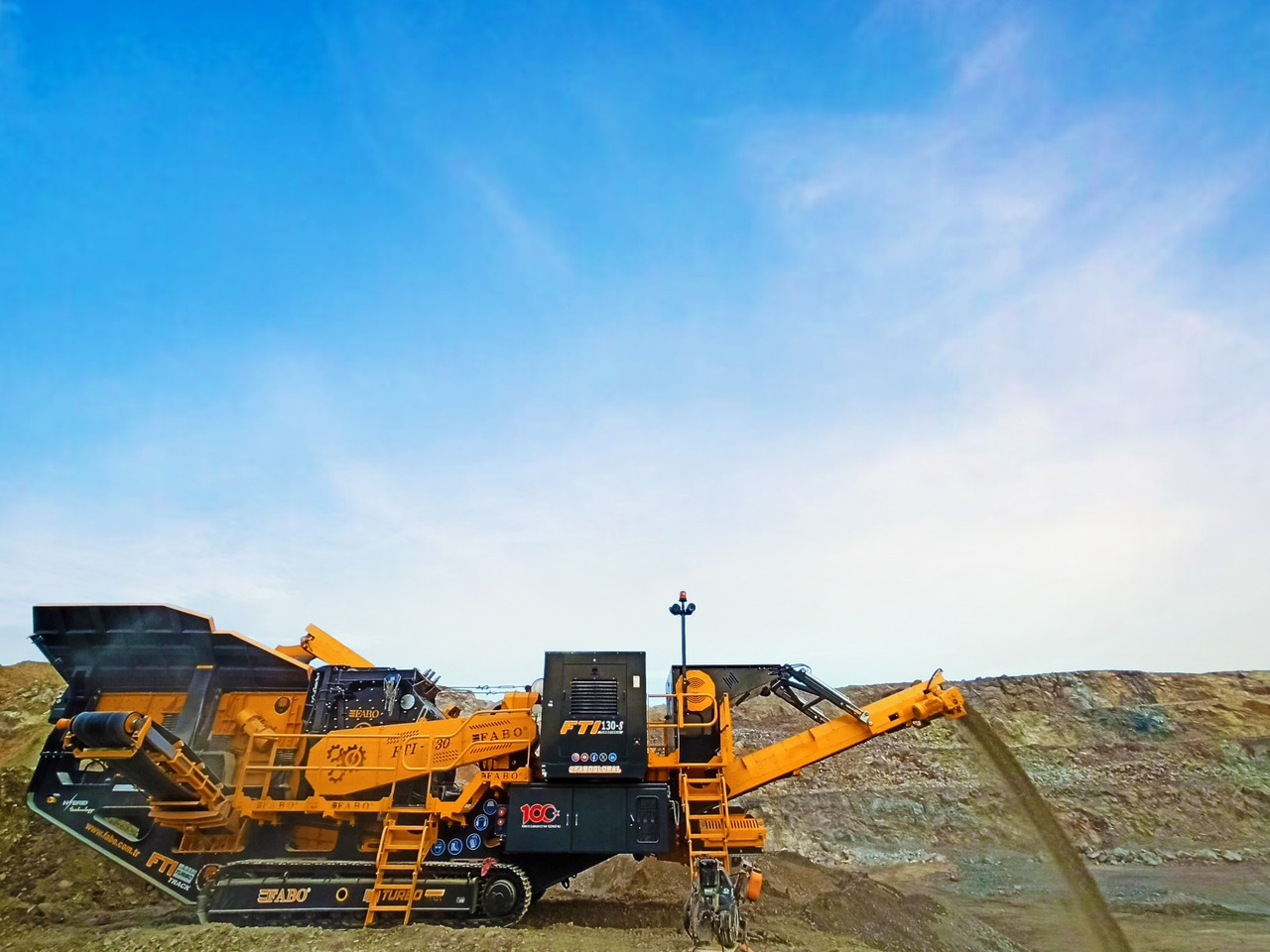 FABO mining machinery - crushing plant - Μηχάνημα ορυχείων: φωτογραφία 4 FABO mining machinery - crushing plant - Μηχάνημα ορυχείων: φωτογραφία 4
