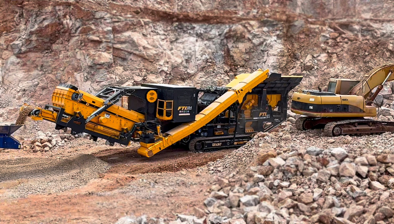 FABO mining machinery - crushing plant - Μηχάνημα ορυχείων: φωτογραφία 2 FABO mining machinery - crushing plant - Μηχάνημα ορυχείων: φωτογραφία 2