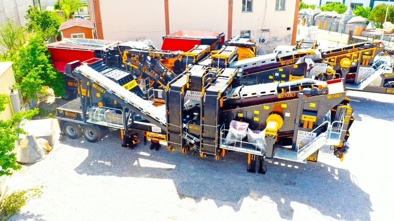 FABO mining machinery - crushing plant - Μηχάνημα ορυχείων: φωτογραφία 1 FABO mining machinery - crushing plant - Μηχάνημα ορυχείων: φωτογραφία 1