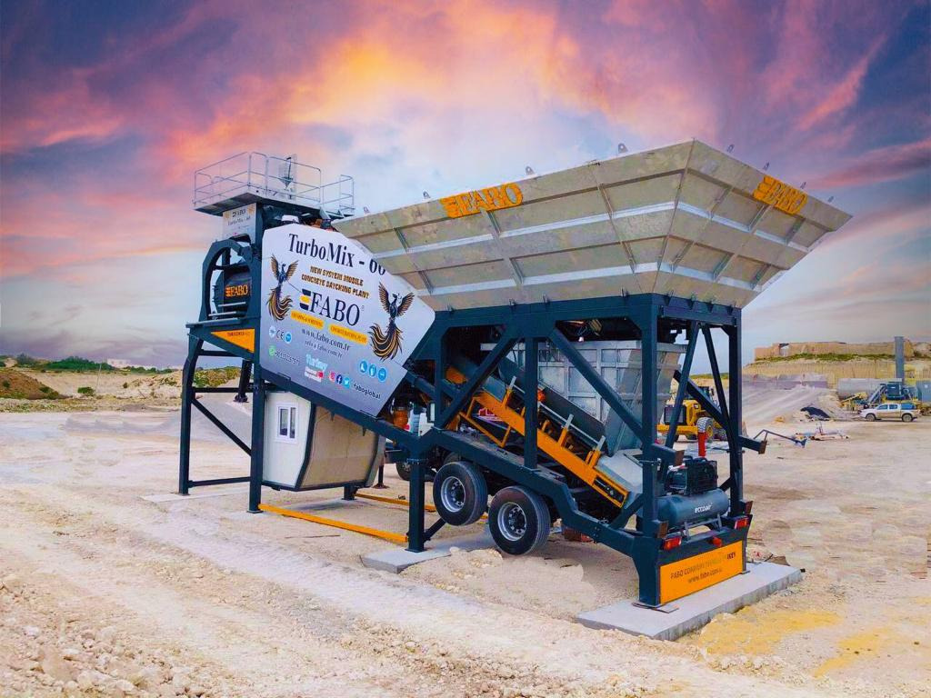 FABO mobile concrete batching plant - Εργοστάσιο σκυροδέματος: φωτογραφία 4 FABO mobile concrete batching plant - Εργοστάσιο σκυροδέματος: φωτογραφία 4