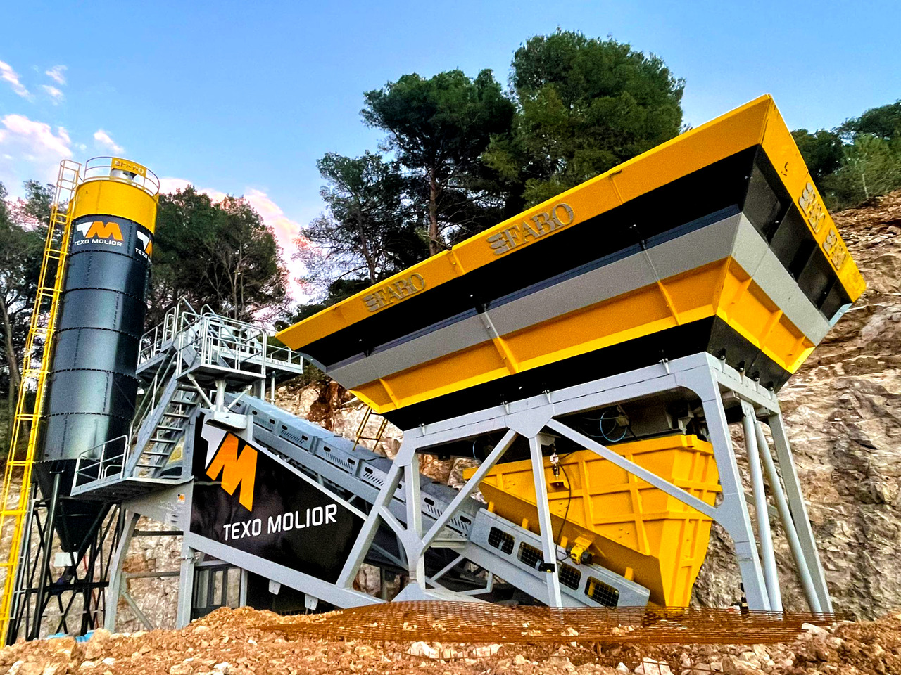 FABO mobile concrete batching plant - Εργοστάσιο σκυροδέματος: φωτογραφία 4 FABO mobile concrete batching plant - Εργοστάσιο σκυροδέματος: φωτογραφία 4