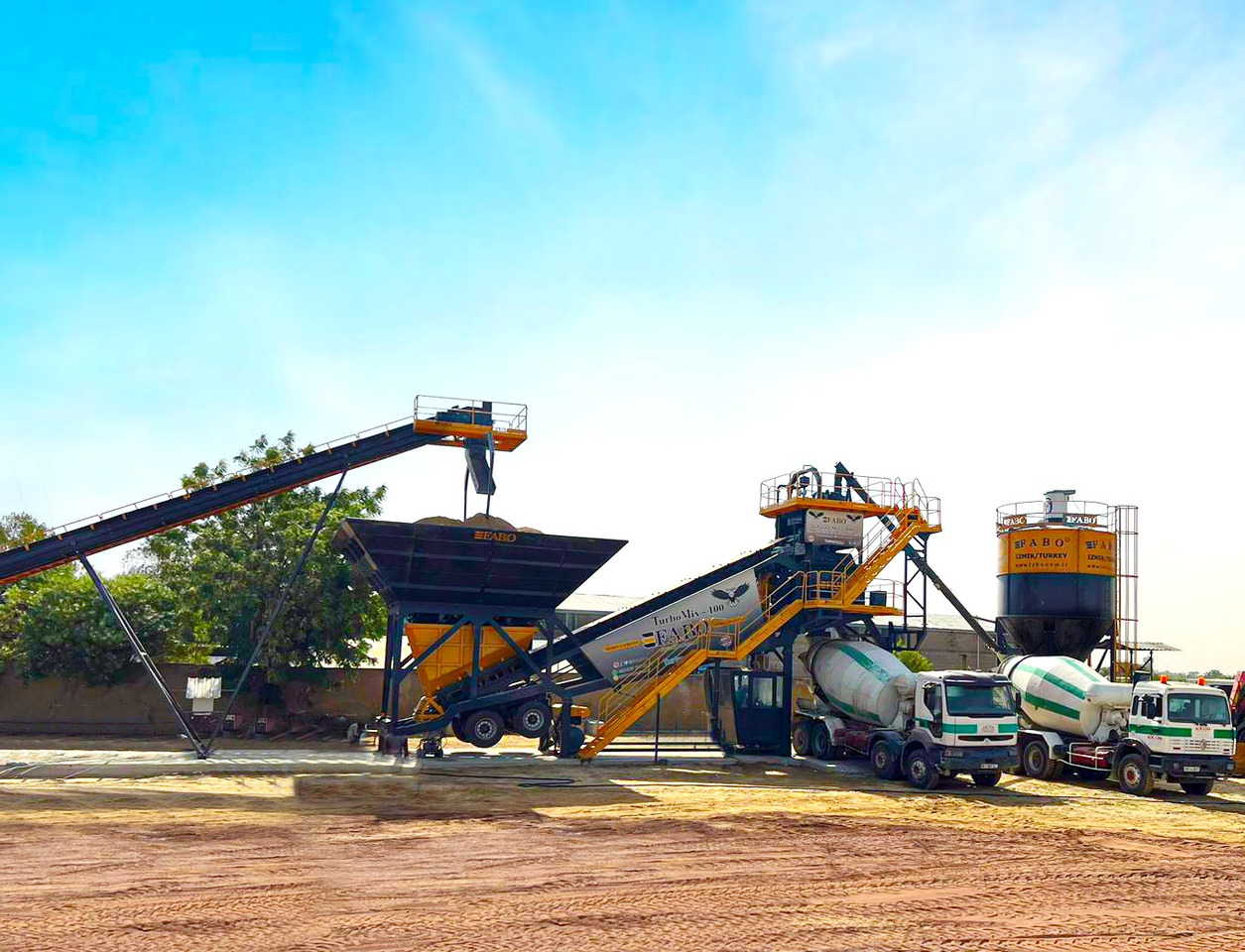 FABO mobile concrete batching plant - Εργοστάσιο σκυροδέματος: φωτογραφία 2 FABO mobile concrete batching plant - Εργοστάσιο σκυροδέματος: φωτογραφία 2