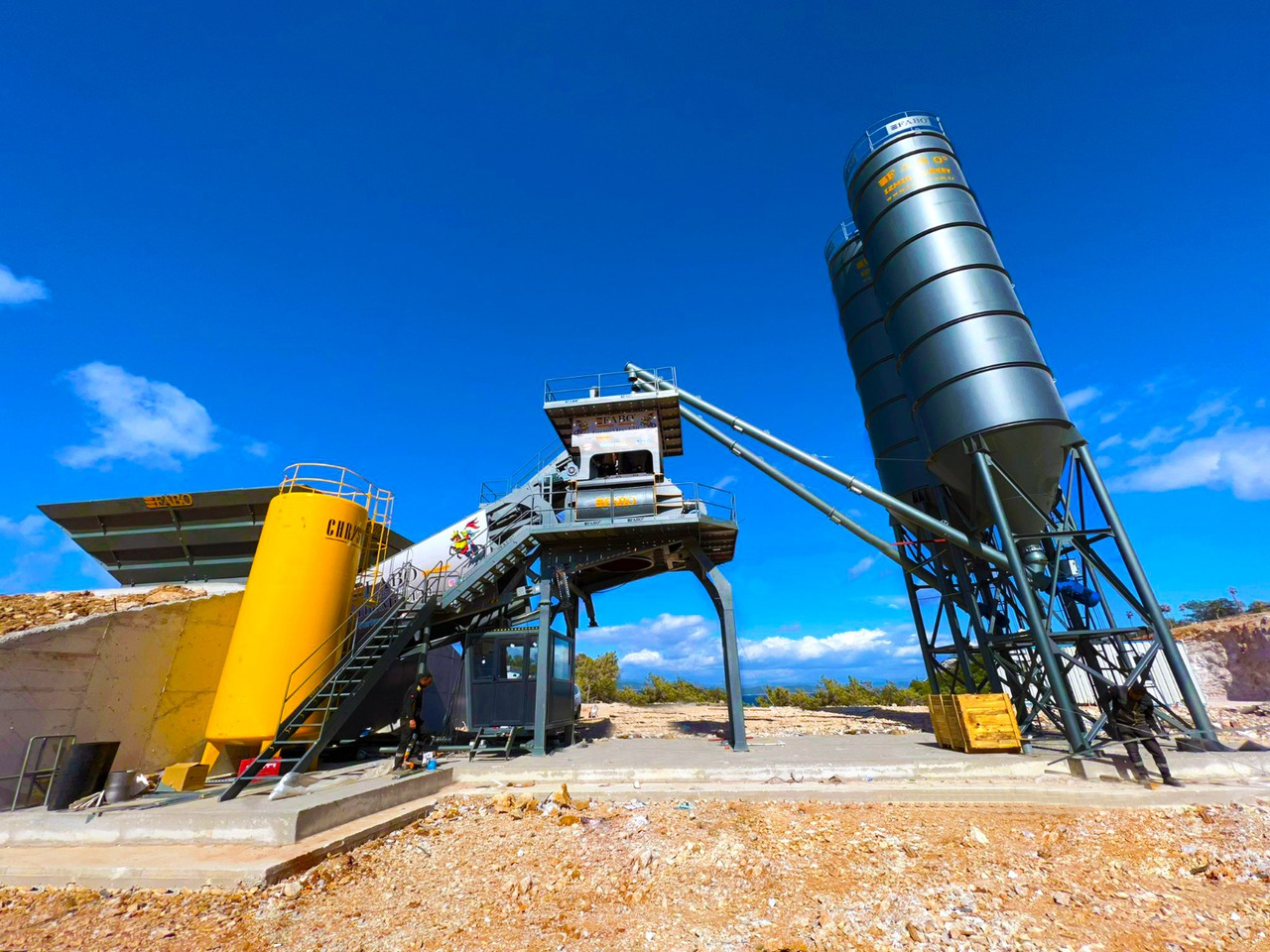 FABO mobile concrete batching plant - Εργοστάσιο σκυροδέματος: φωτογραφία 3 FABO mobile concrete batching plant - Εργοστάσιο σκυροδέματος: φωτογραφία 3