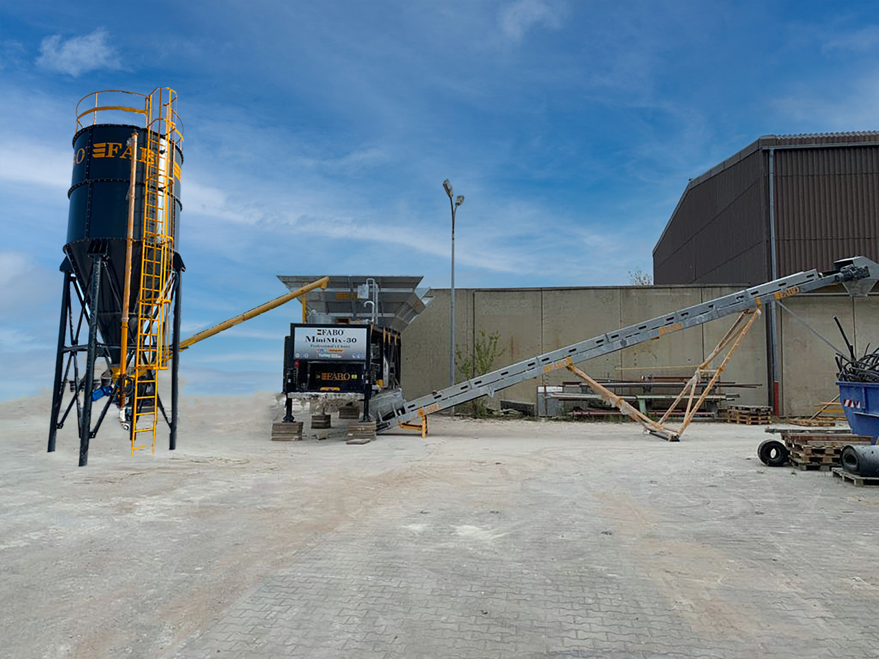 FABO mobile concrete batching plant - Εργοστάσιο σκυροδέματος: φωτογραφία 1 FABO mobile concrete batching plant - Εργοστάσιο σκυροδέματος: φωτογραφία 1