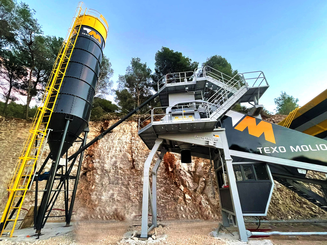 FABO mobile concrete batching plant - Εργοστάσιο σκυροδέματος: φωτογραφία 1 FABO mobile concrete batching plant - Εργοστάσιο σκυροδέματος: φωτογραφία 1