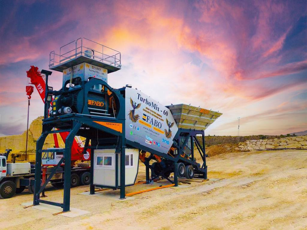 FABO mobile concrete batching plant - Εργοστάσιο σκυροδέματος: φωτογραφία 2 FABO mobile concrete batching plant - Εργοστάσιο σκυροδέματος: φωτογραφία 2