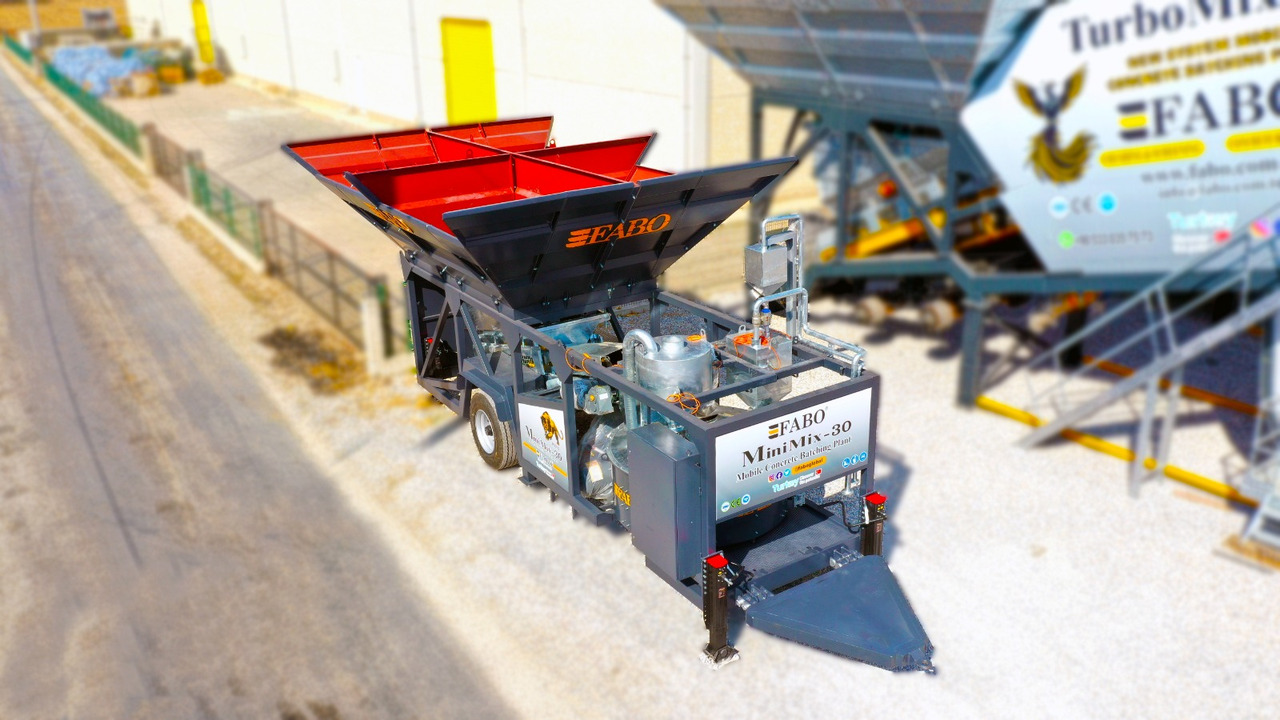 FABO mobile concrete batching plant - Εργοστάσιο σκυροδέματος: φωτογραφία 3 FABO mobile concrete batching plant - Εργοστάσιο σκυροδέματος: φωτογραφία 3