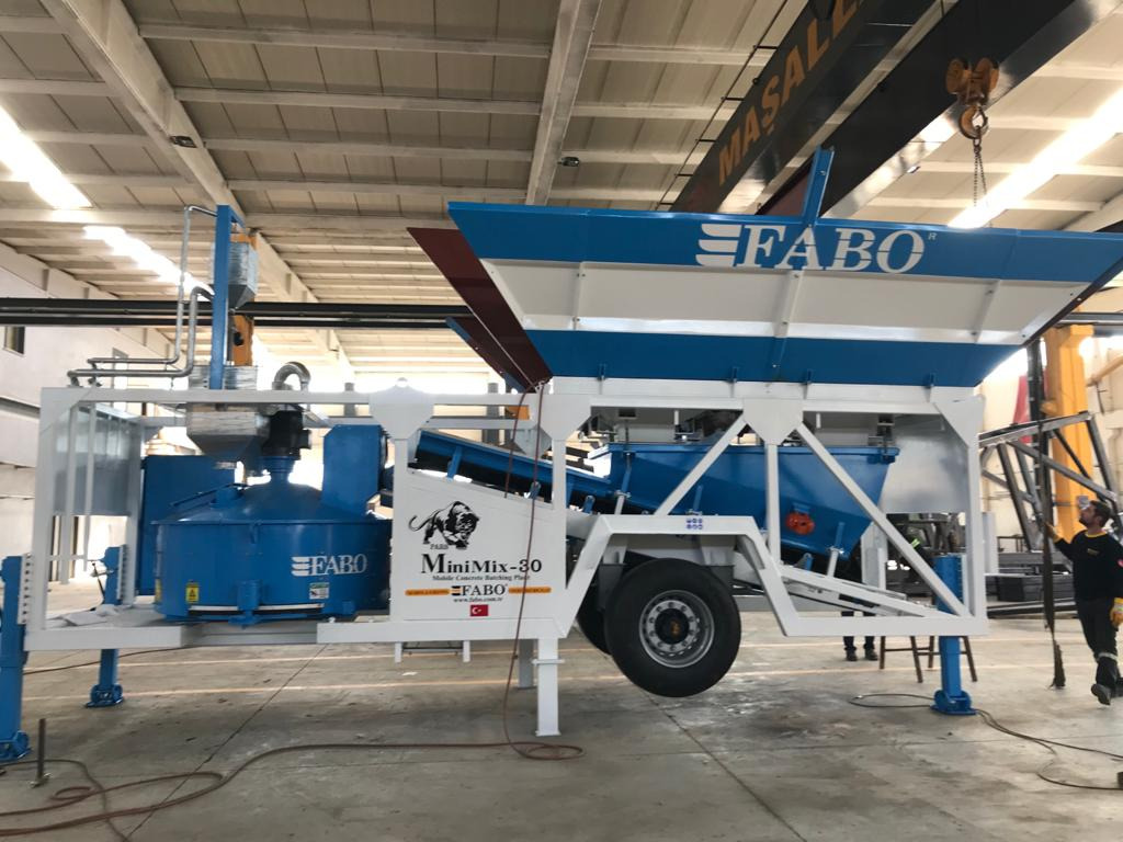 FABO mobile concrete batching plant - Εργοστάσιο σκυροδέματος: φωτογραφία 4 FABO mobile concrete batching plant - Εργοστάσιο σκυροδέματος: φωτογραφία 4