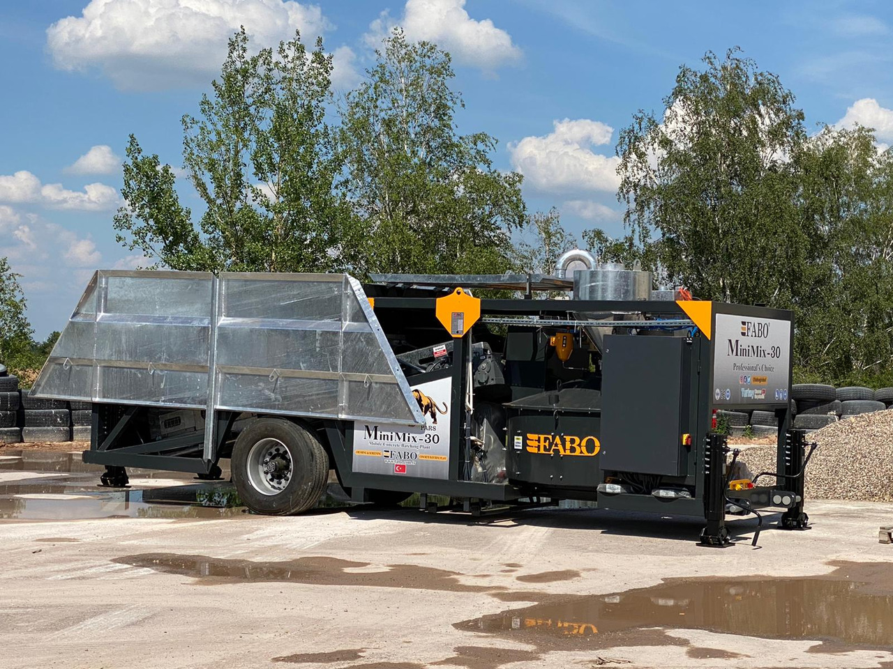FABO mobile concrete batching plant - Εργοστάσιο σκυροδέματος: φωτογραφία 3 FABO mobile concrete batching plant - Εργοστάσιο σκυροδέματος: φωτογραφία 3