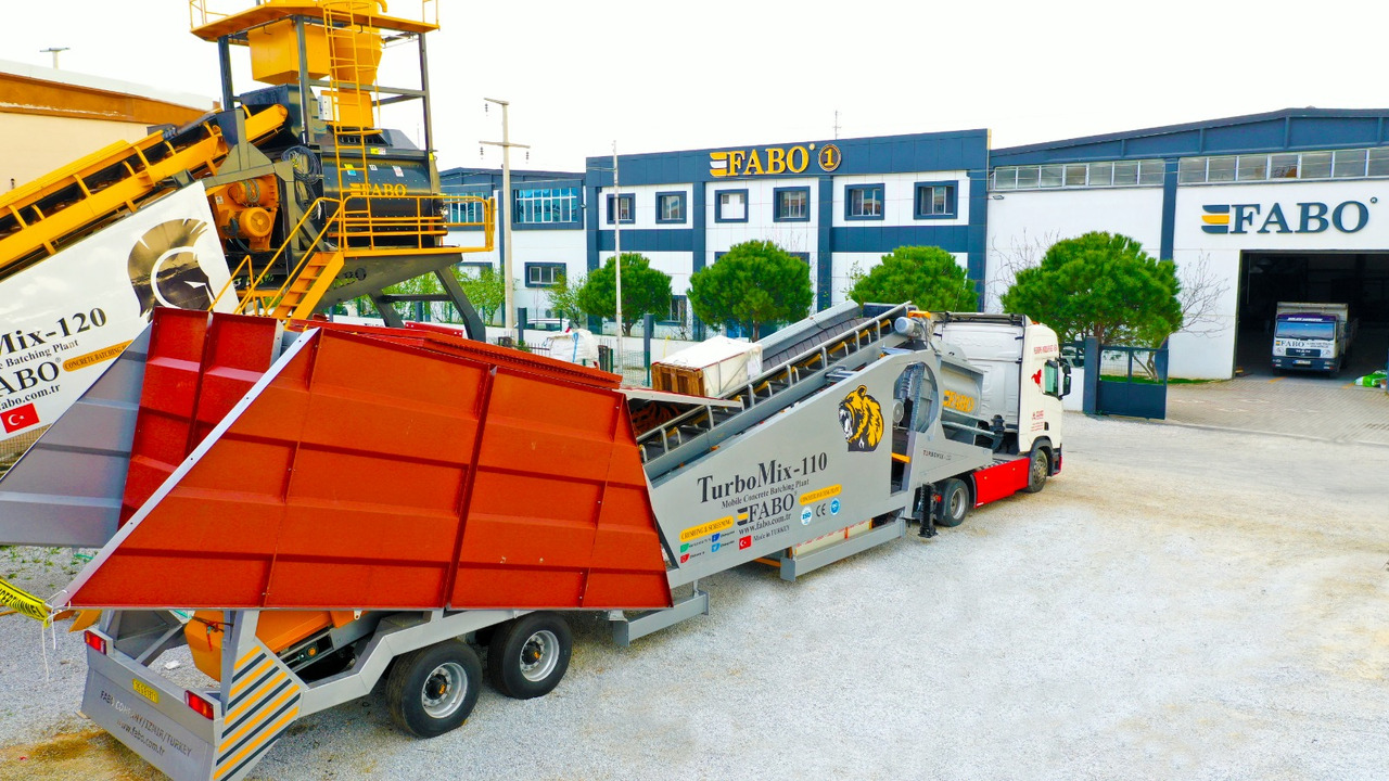 FABO mobile concrete batching plant - Εργοστάσιο σκυροδέματος: φωτογραφία 2 FABO mobile concrete batching plant - Εργοστάσιο σκυροδέματος: φωτογραφία 2