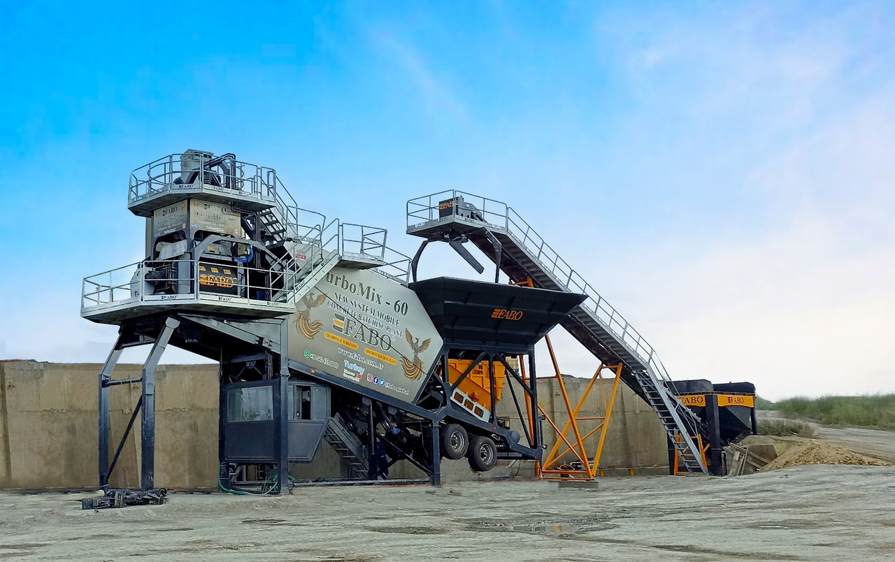 FABO mobile concrete batching plant - Εργοστάσιο σκυροδέματος: φωτογραφία 1 FABO mobile concrete batching plant - Εργοστάσιο σκυροδέματος: φωτογραφία 1