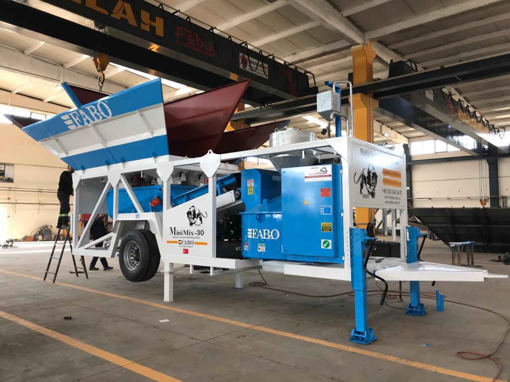 FABO mobile concrete batching plant - Εργοστάσιο σκυροδέματος: φωτογραφία 2 FABO mobile concrete batching plant - Εργοστάσιο σκυροδέματος: φωτογραφία 2