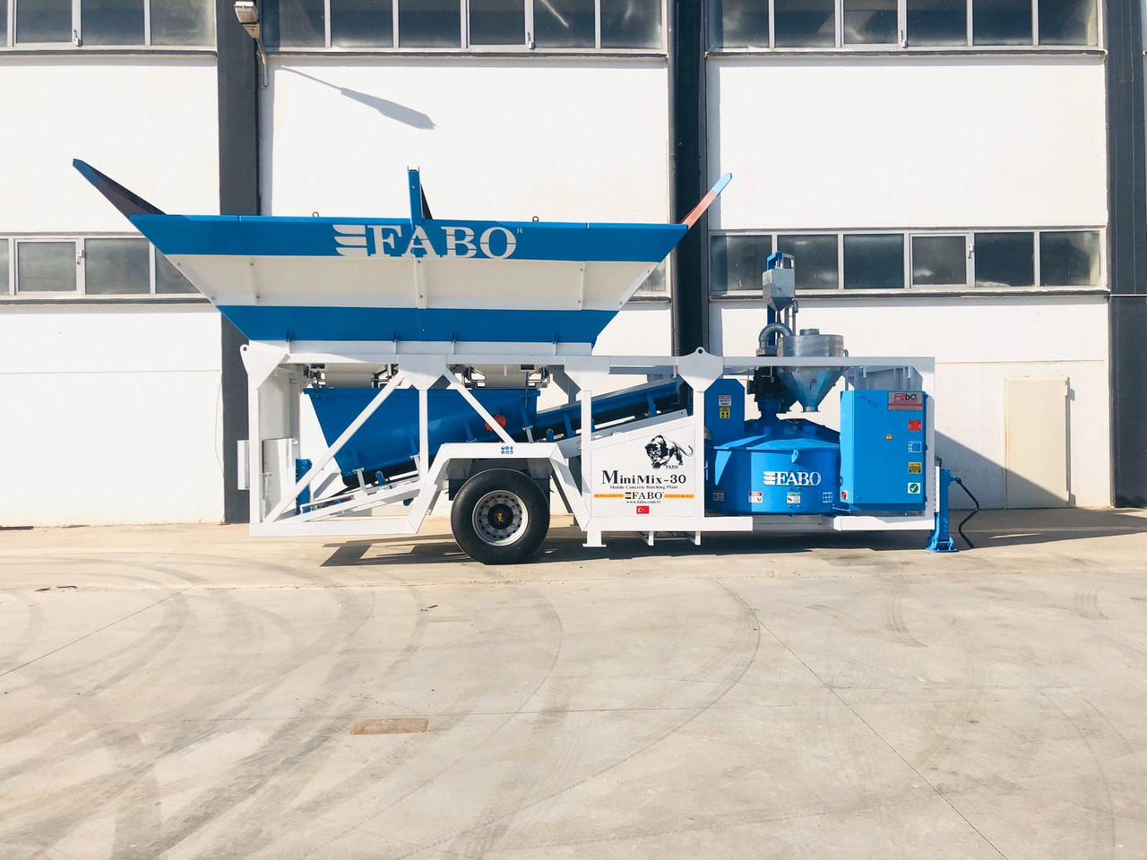 FABO mobile concrete batching plant - Εργοστάσιο σκυροδέματος: φωτογραφία 5 FABO mobile concrete batching plant - Εργοστάσιο σκυροδέματος: φωτογραφία 5