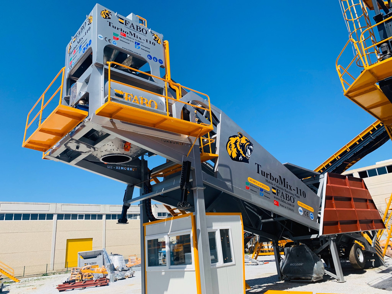 FABO mobile concrete batching plant - Εργοστάσιο σκυροδέματος: φωτογραφία 5 FABO mobile concrete batching plant - Εργοστάσιο σκυροδέματος: φωτογραφία 5