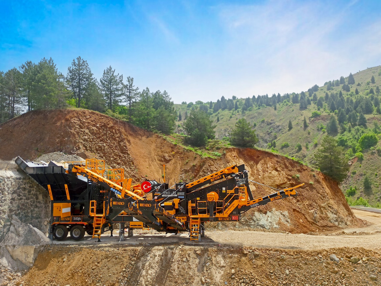FABO mobile impact crusher - Κρουστικός θραυστήρας: φωτογραφία 1 FABO mobile impact crusher - Κρουστικός θραυστήρας: φωτογραφία 1