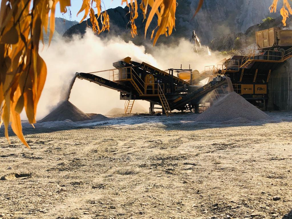 FABO mobile impact crusher - Κρουστικός θραυστήρας: φωτογραφία 2 FABO mobile impact crusher - Κρουστικός θραυστήρας: φωτογραφία 2