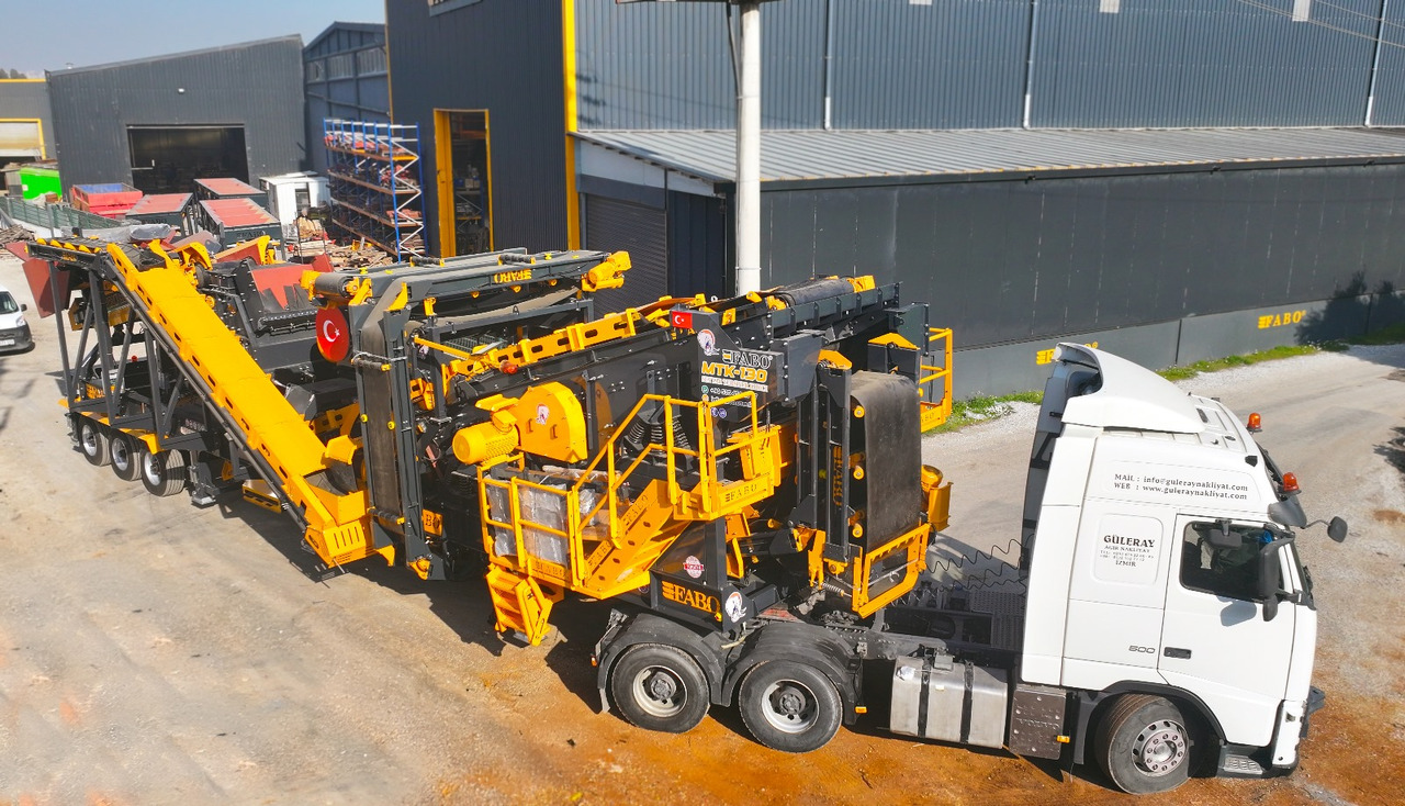 FABO mobile impact crusher - Κρουστικός θραυστήρας: φωτογραφία 1 FABO mobile impact crusher - Κρουστικός θραυστήρας: φωτογραφία 1