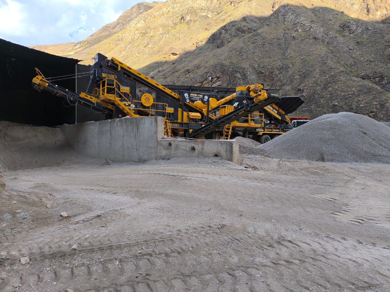 FABO mobile impact crusher - Κρουστικός θραυστήρας: φωτογραφία 1 FABO mobile impact crusher - Κρουστικός θραυστήρας: φωτογραφία 1
