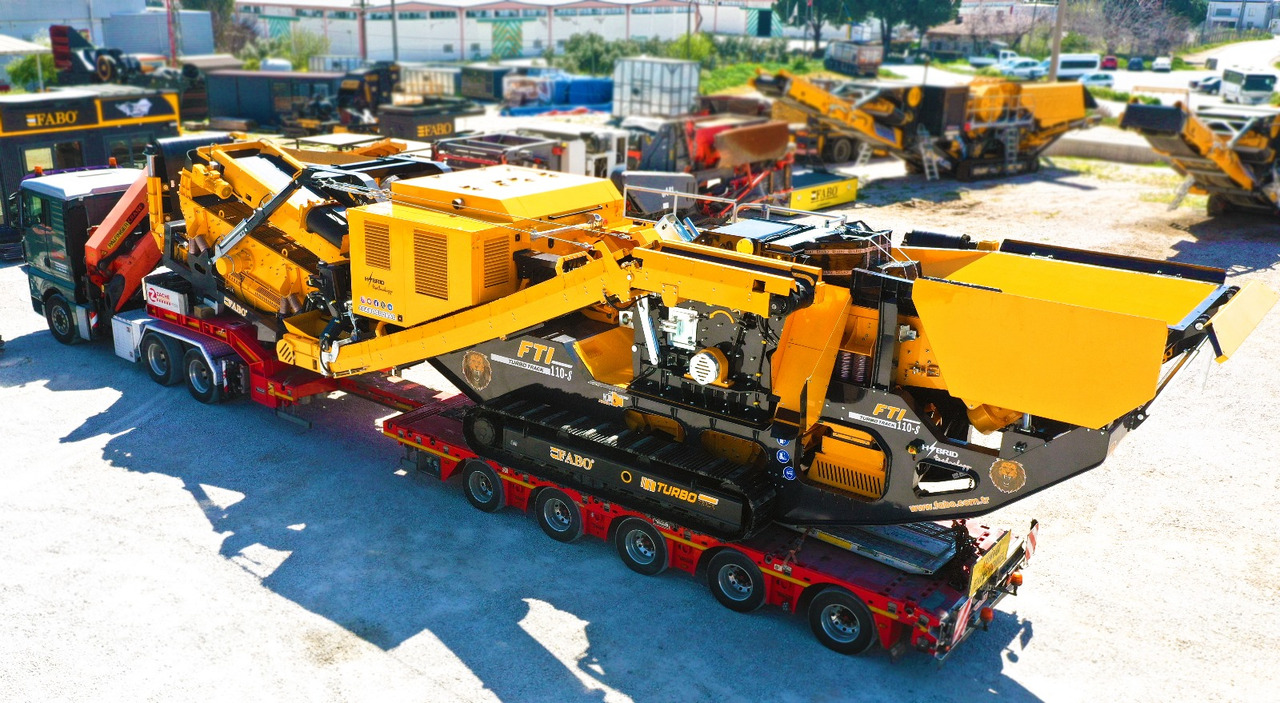 FABO mobile impact crusher - Κρουστικός θραυστήρας: φωτογραφία 3 FABO mobile impact crusher - Κρουστικός θραυστήρας: φωτογραφία 3