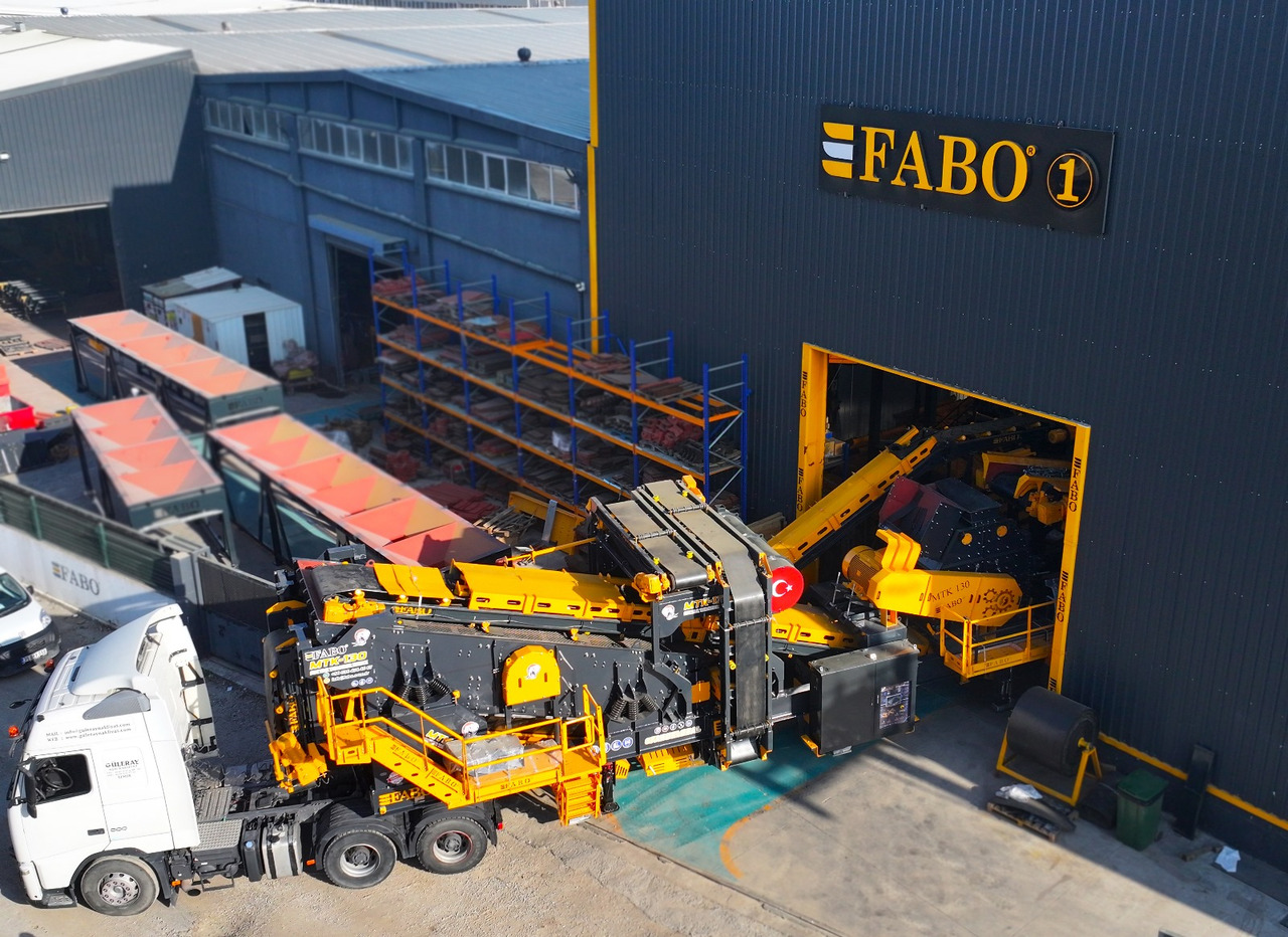 FABO mobile impact crusher - Κρουστικός θραυστήρας: φωτογραφία 2 FABO mobile impact crusher - Κρουστικός θραυστήρας: φωτογραφία 2
