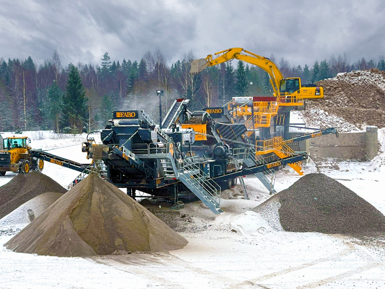 FABO mobile jaw crusher - Θραυστήρας σιαγόνων: φωτογραφία 4 FABO mobile jaw crusher - Θραυστήρας σιαγόνων: φωτογραφία 4