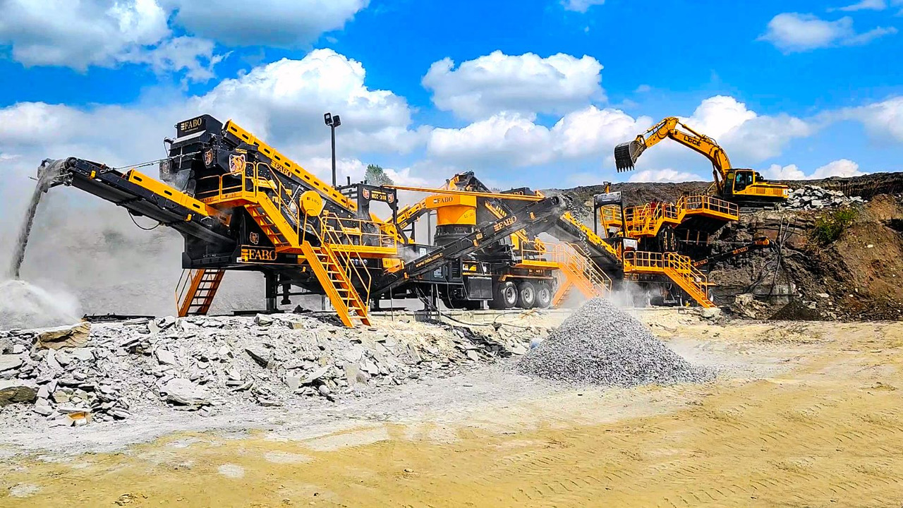 FABO mobile jaw crusher - Θραυστήρας σιαγόνων: φωτογραφία 2 FABO mobile jaw crusher - Θραυστήρας σιαγόνων: φωτογραφία 2