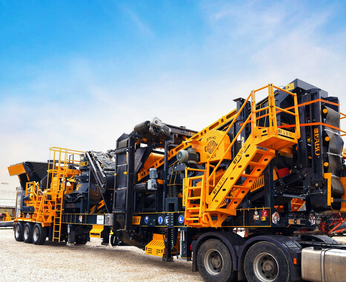 FABO mobile jaw crusher - Θραυστήρας σιαγόνων: φωτογραφία 1 FABO mobile jaw crusher - Θραυστήρας σιαγόνων: φωτογραφία 1