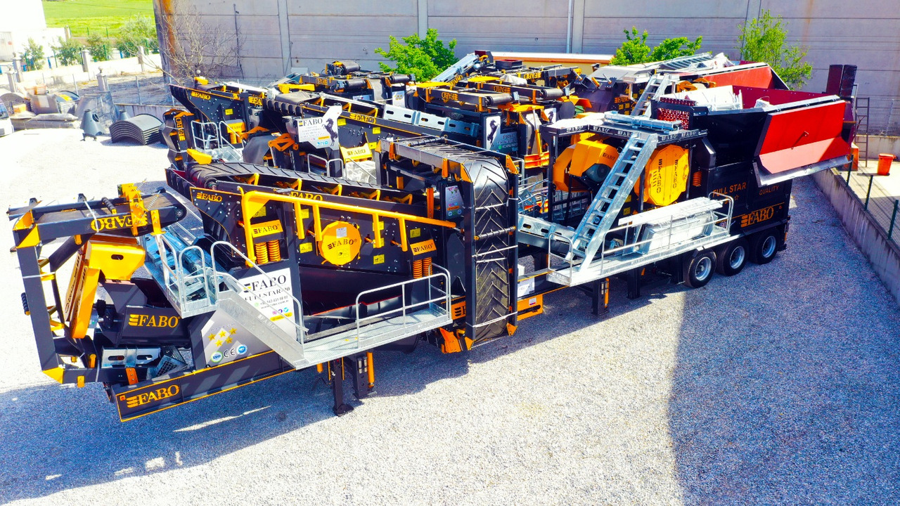 FABO mobile jaw crusher - Θραυστήρας σιαγόνων: φωτογραφία 2 FABO mobile jaw crusher - Θραυστήρας σιαγόνων: φωτογραφία 2