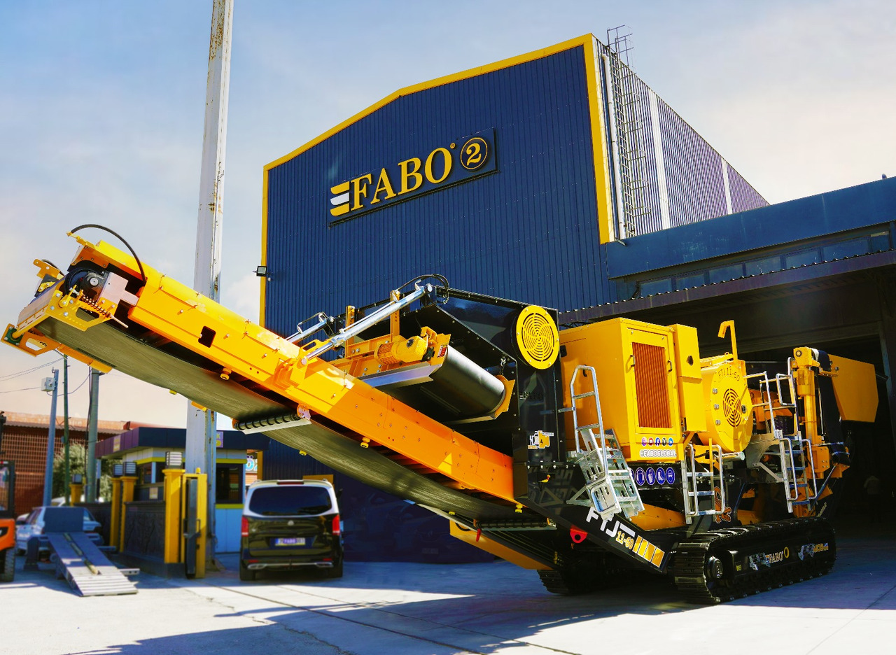 FABO mobile jaw crusher - Θραυστήρας σιαγόνων: φωτογραφία 3 FABO mobile jaw crusher - Θραυστήρας σιαγόνων: φωτογραφία 3