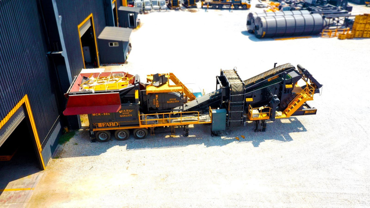 FABO mobile jaw crusher - Θραυστήρας σιαγόνων: φωτογραφία 4 FABO mobile jaw crusher - Θραυστήρας σιαγόνων: φωτογραφία 4
