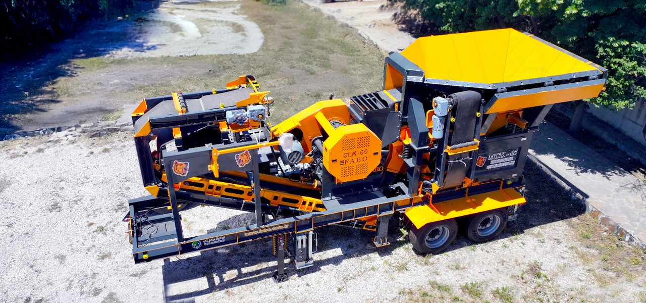 FABO mobile jaw crusher - Θραυστήρας σιαγόνων: φωτογραφία 2 FABO mobile jaw crusher - Θραυστήρας σιαγόνων: φωτογραφία 2