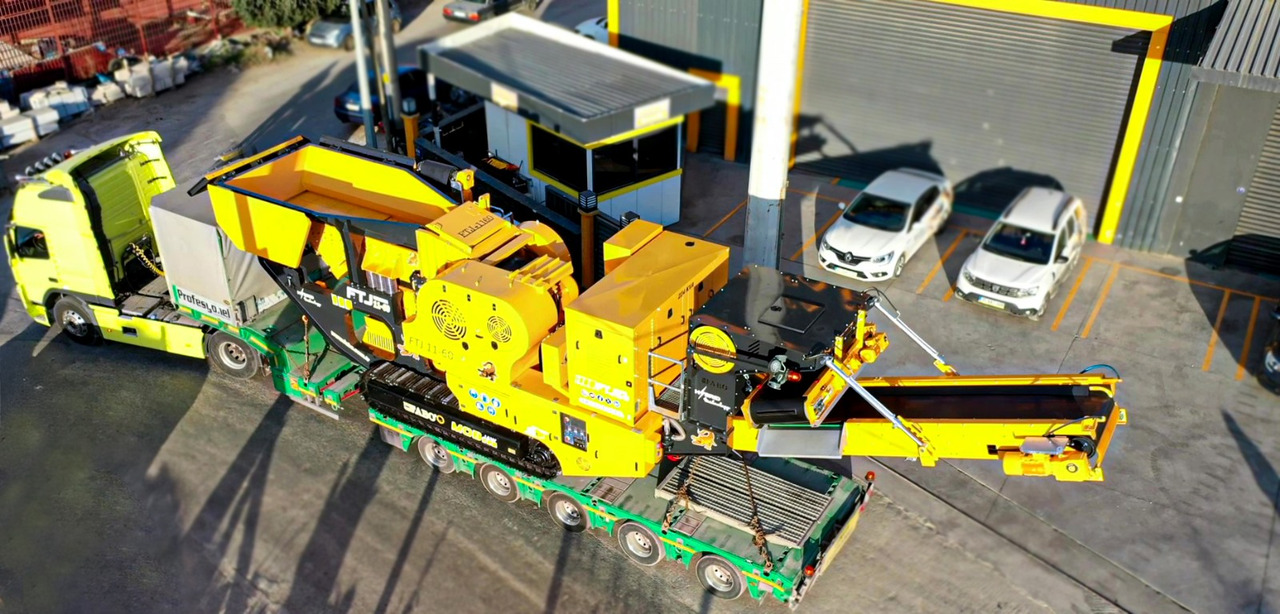 FABO mobile jaw crusher - Θραυστήρας σιαγόνων: φωτογραφία 5 FABO mobile jaw crusher - Θραυστήρας σιαγόνων: φωτογραφία 5