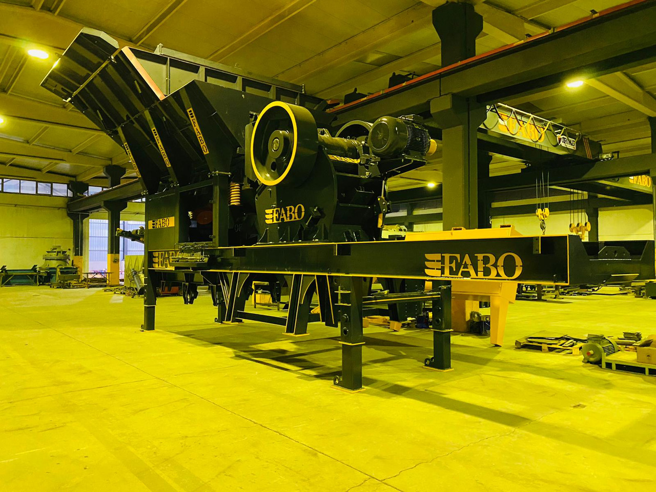 FABO mobile jaw crusher - Θραυστήρας σιαγόνων: φωτογραφία 4 FABO mobile jaw crusher - Θραυστήρας σιαγόνων: φωτογραφία 4