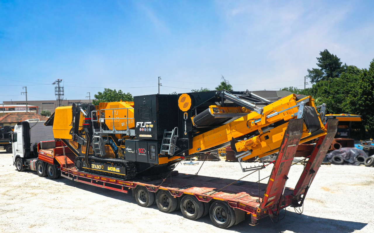 FABO mobile jaw crusher - Θραυστήρας σιαγόνων: φωτογραφία 5 FABO mobile jaw crusher - Θραυστήρας σιαγόνων: φωτογραφία 5