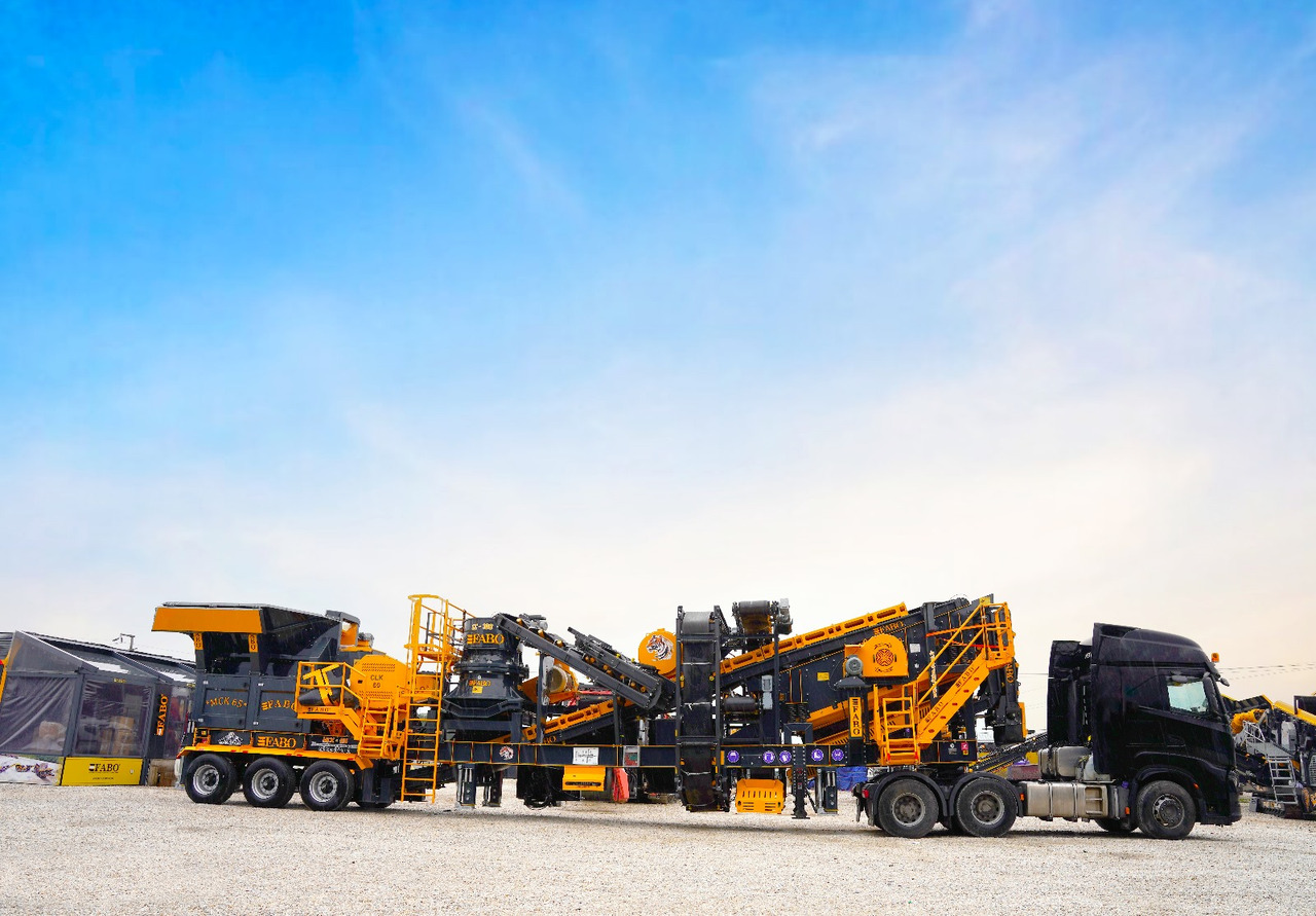 FABO mobile jaw crusher - Θραυστήρας σιαγόνων: φωτογραφία 2 FABO mobile jaw crusher - Θραυστήρας σιαγόνων: φωτογραφία 2