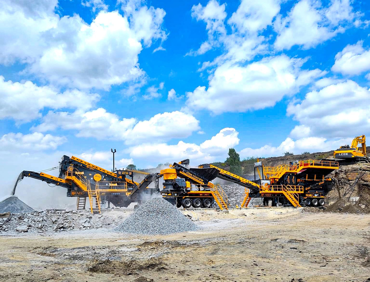 FABO mobile jaw crusher - Θραυστήρας σιαγόνων: φωτογραφία 3 FABO mobile jaw crusher - Θραυστήρας σιαγόνων: φωτογραφία 3