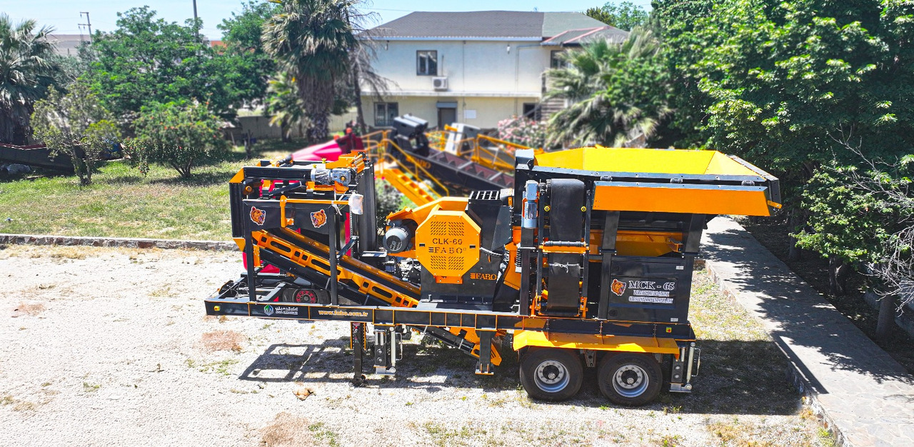 FABO mobile jaw crusher - Θραυστήρας σιαγόνων: φωτογραφία 4 FABO mobile jaw crusher - Θραυστήρας σιαγόνων: φωτογραφία 4