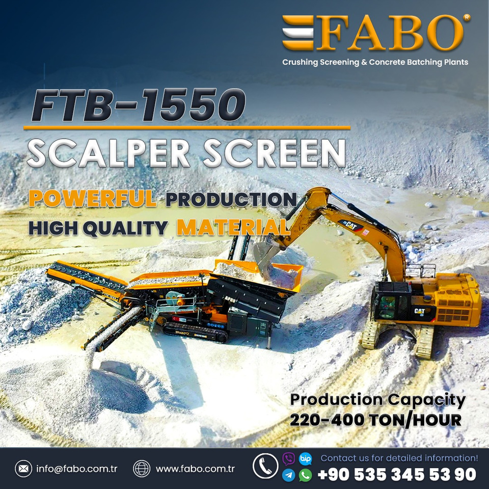 FABO mobile screen - mobile screening - Διαλογής: φωτογραφία 1 FABO mobile screen - mobile screening - Διαλογής: φωτογραφία 1