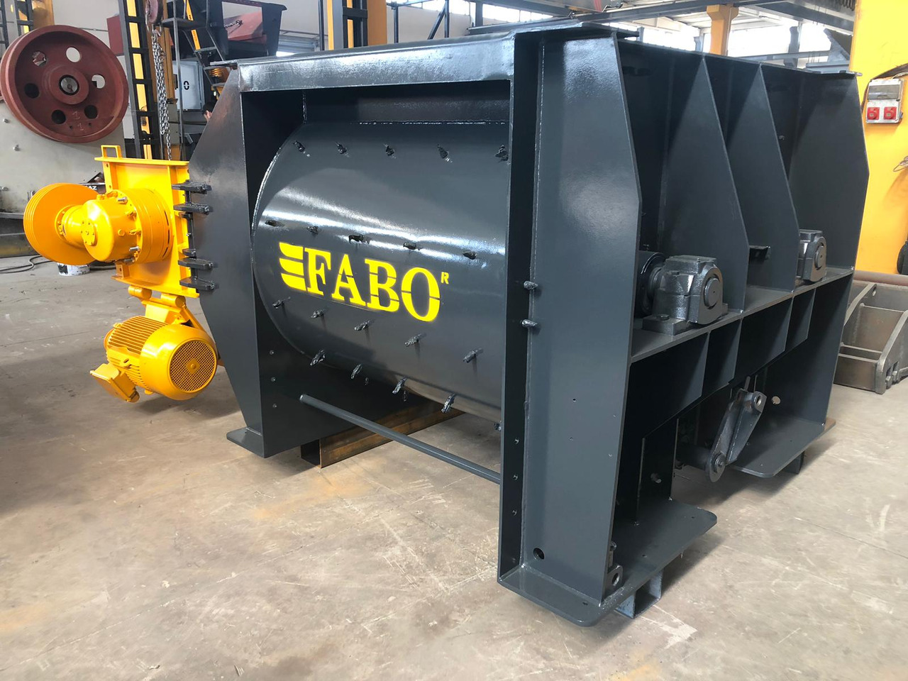 FABO twin shaft mixer - Μπετονιέρα: φωτογραφία 2 FABO twin shaft mixer - Μπετονιέρα: φωτογραφία 2