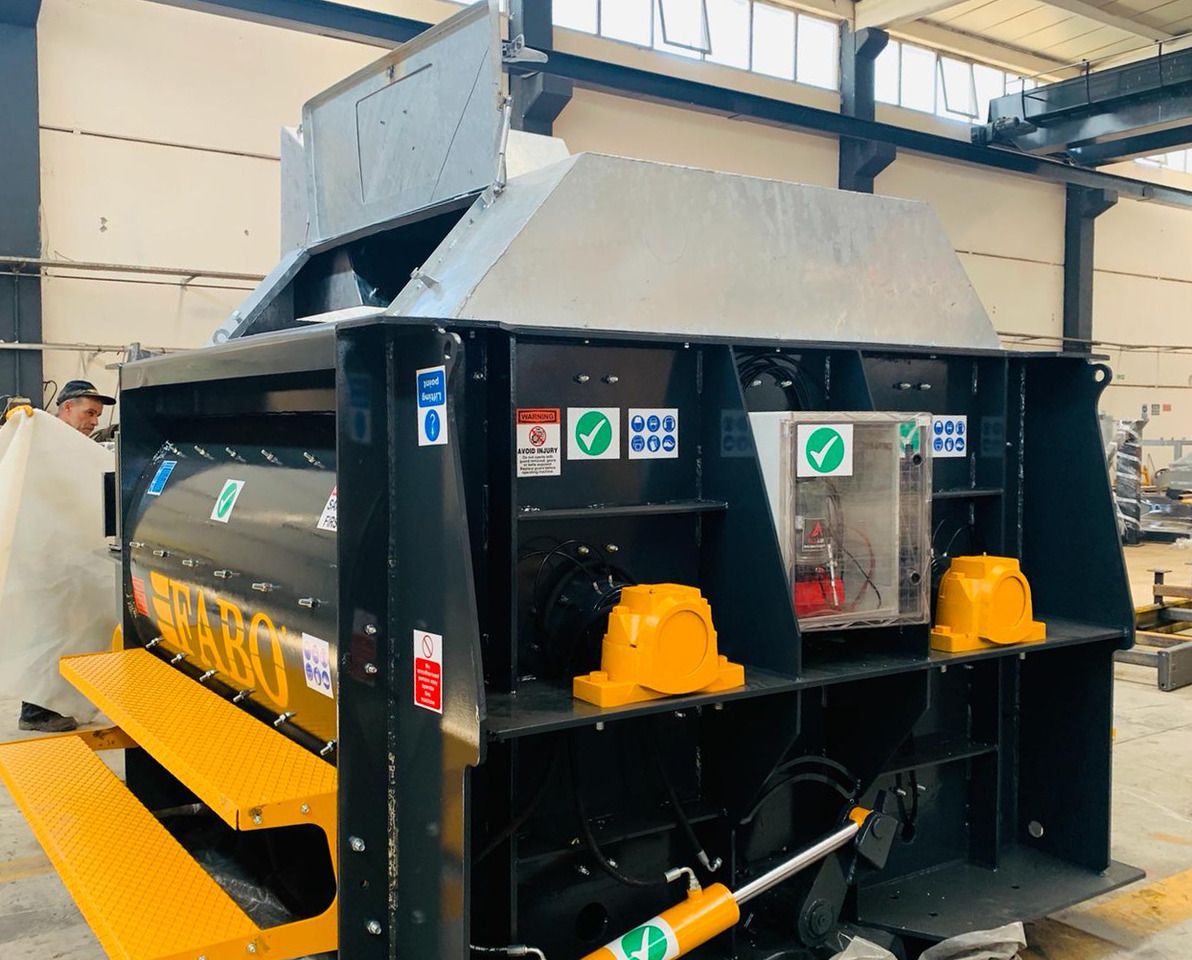 FABO twin shaft mixer - Μπετονιέρα: φωτογραφία 4 FABO twin shaft mixer - Μπετονιέρα: φωτογραφία 4